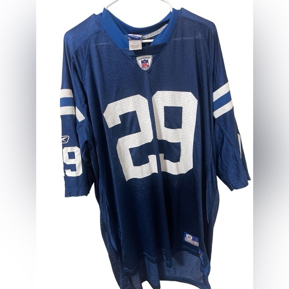 💚 NFL Joseph Addai #29 Indianapolis Colts Jersey - Picture 9 of 13
